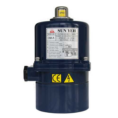 SUNYEH電動執(zhí)行器故障排查方法 SUNYEH電動執(zhí)行器故障排查方法